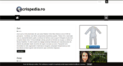 Desktop Screenshot of crispedia.ro
