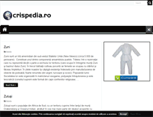 Tablet Screenshot of crispedia.ro